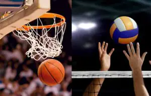Basketball vs volleyball